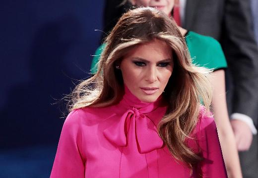 Melania Trump Really Wore A ‘pussy Bow Shirt To The Debate 